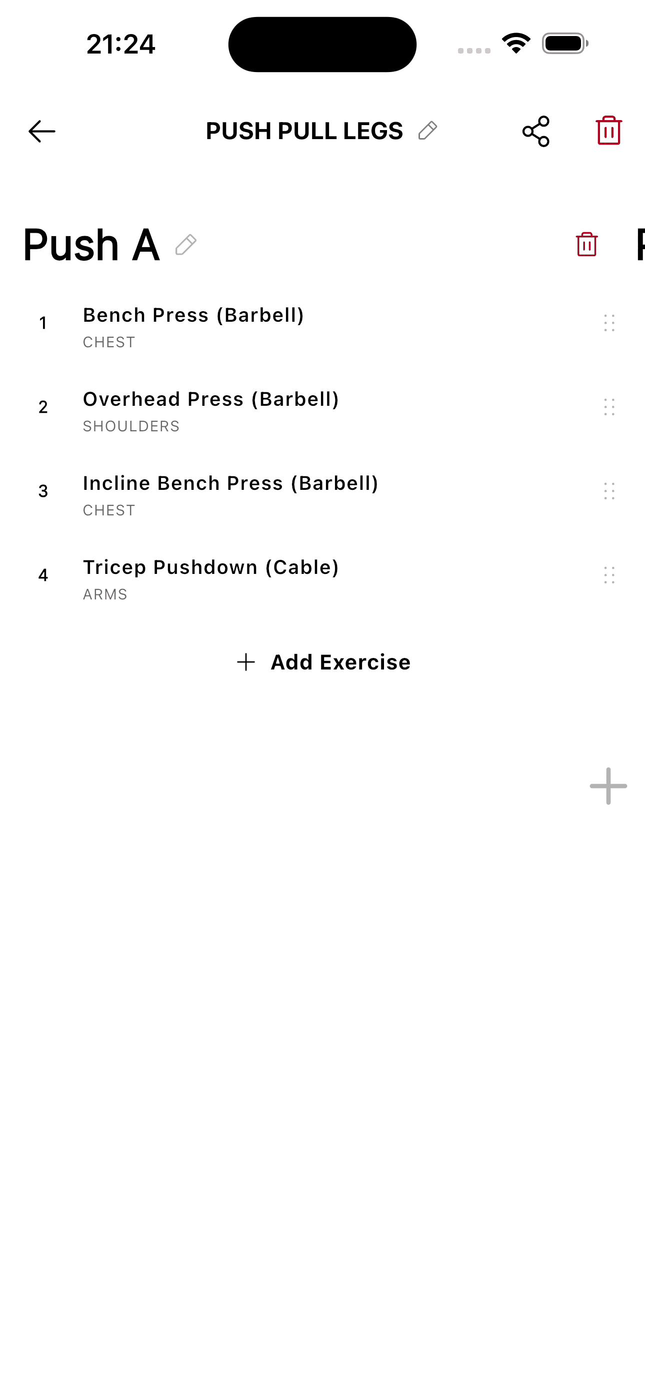 Organize Your Splits